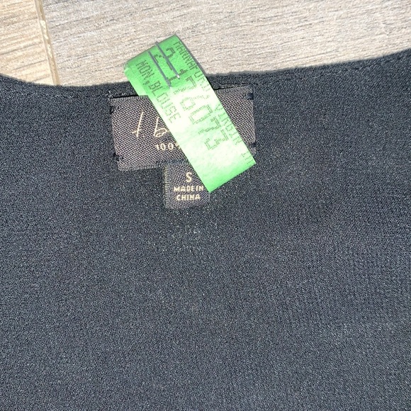 Babaton Finley Black Silk Blouse Shirt Small - Picture 7 of 9